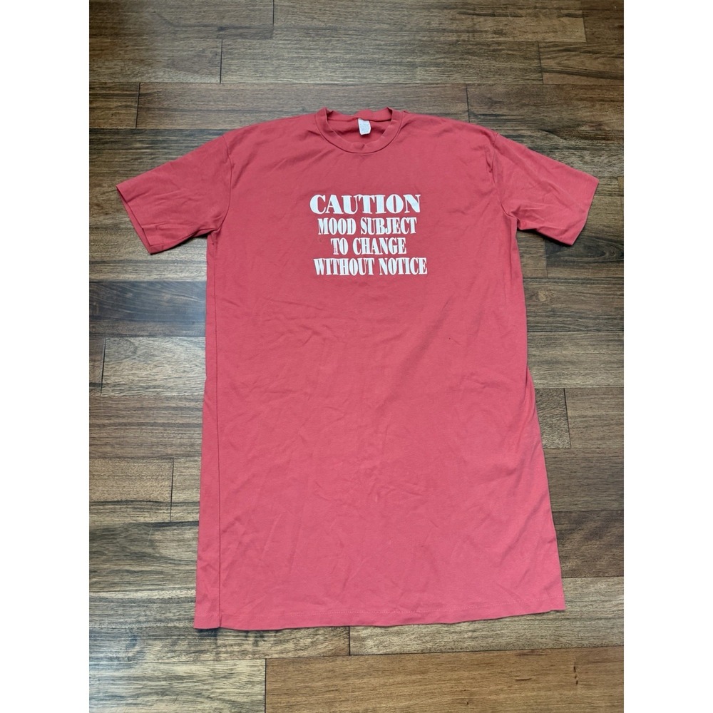 Women's Vintage T shirt Night Gown Y2K 80s 90s Pink One Size Sleepshirt